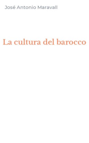 La cultura del barocco