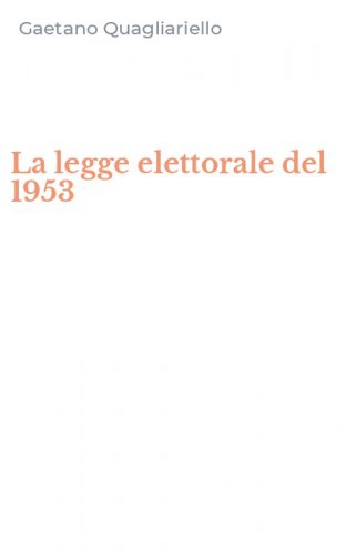 La legge elettorale del 1953