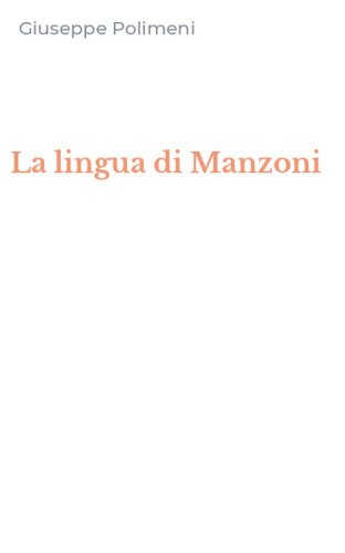 La lingua di Manzoni