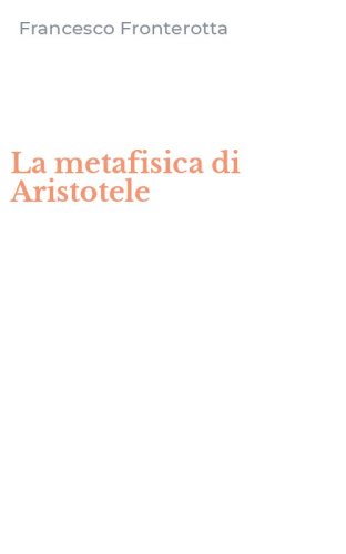 La metafisica di Aristotele