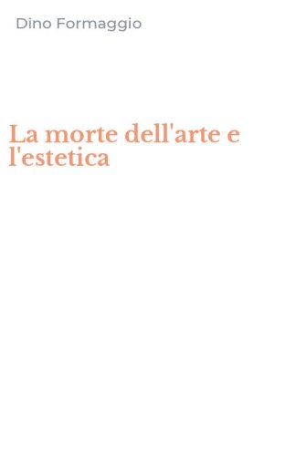 La morte dell'arte e l'estetica