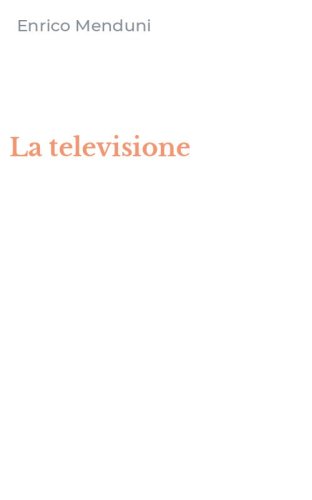 La televisione