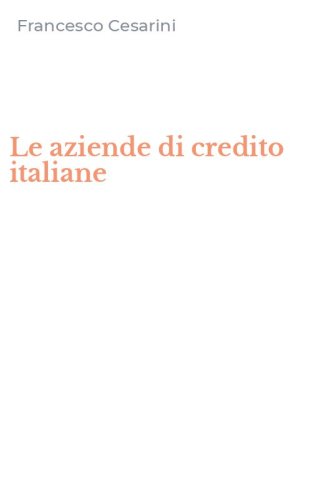 Le aziende di credito italiane