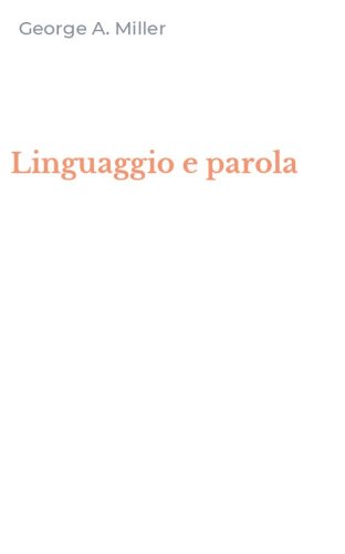 Linguaggio e parola