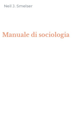 Manuale di sociologia