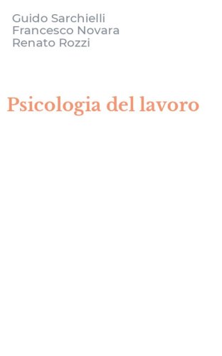 Psicologia del lavoro