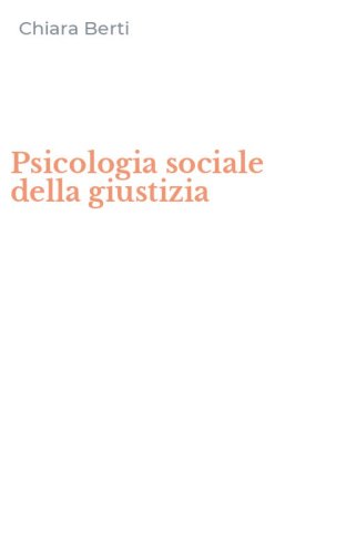 Psicologia sociale della giustizia