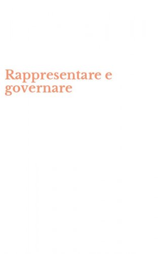 Rappresentare e governare