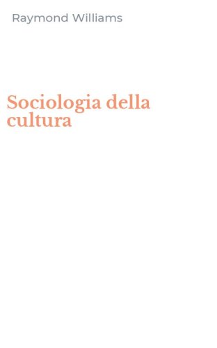 Sociologia della cultura