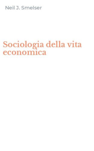 Sociologia della vita economica