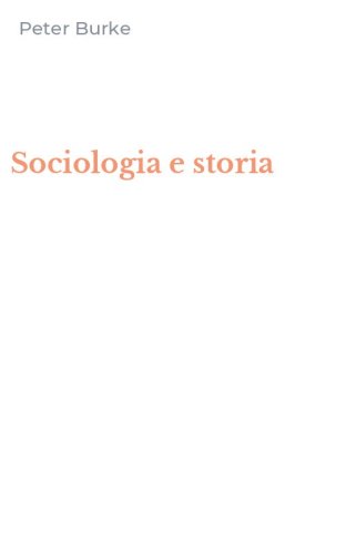 Sociologia e storia