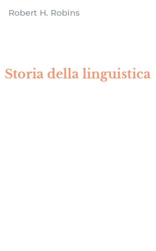 Storia della linguistica