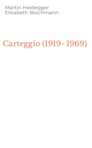 Carteggio (1919-1969)
