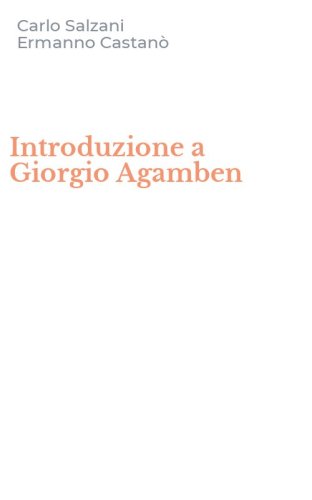 Introduzione a Giorgio Agamben