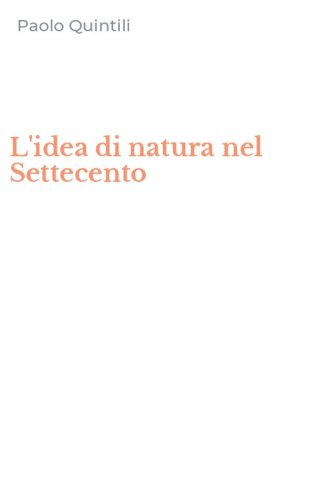 L'idea di natura nel Settecento