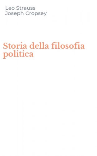 Storia della filosofia politica