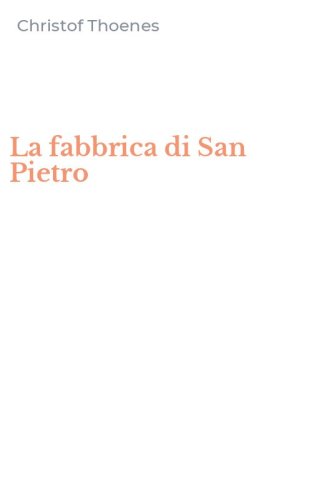 La fabbrica di San Pietro
