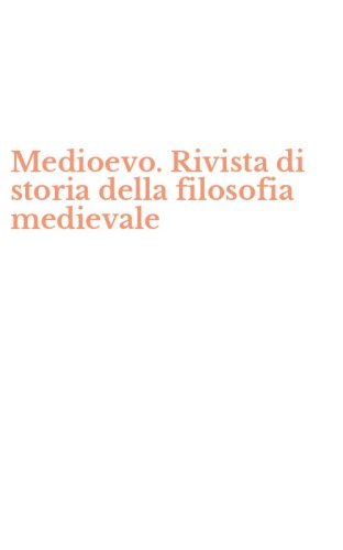 Medioevo. Rivista di storia della filosofia medievale