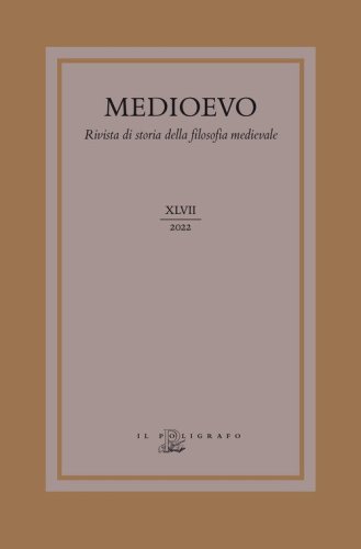 Medioevo. Rivista di storia della filosofia medievale