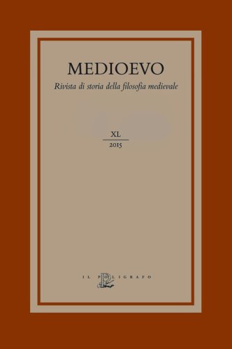 Medioevo. Rivista di storia della filosofia medievale. Ediz. italiana, inglese e francesce
