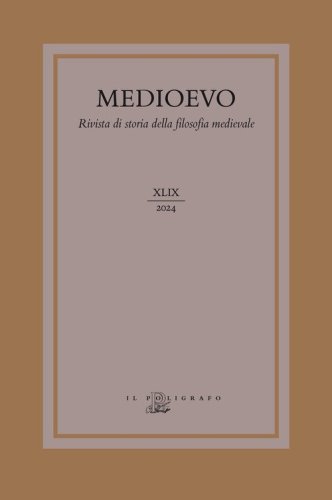 Medioevo. Rivista di storia della filosofia medievale. Ediz. italiana, inglese e francese