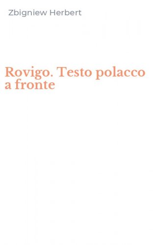 Rovigo. Testo polacco a fronte