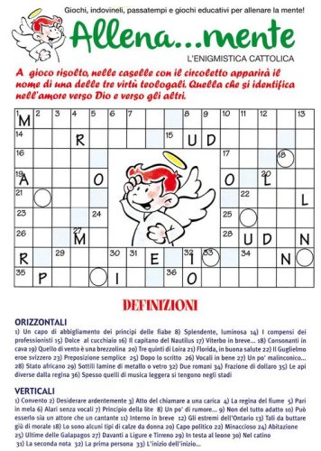 Allenamente. Enigmistica cattolica
