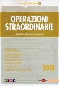 Operazioni straordinarie 2018