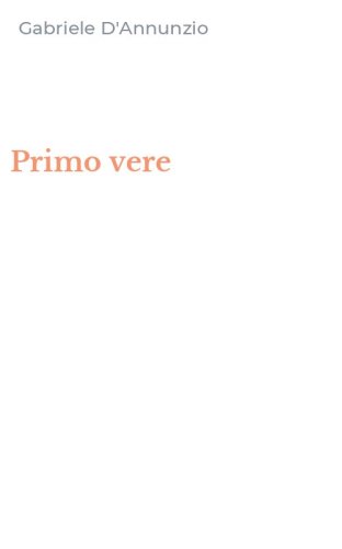 Primo vere