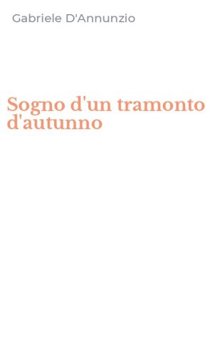 Sogno d'un tramonto d'autunno