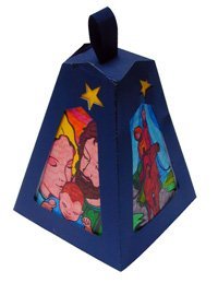 LANTERNA DI NATALE (CONF. 10 PZ.) - CONFEZIONE DA 10 PEZZI