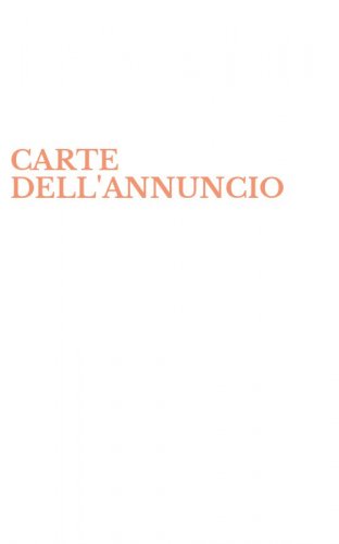 CARTE DELL'ANNUNCIO