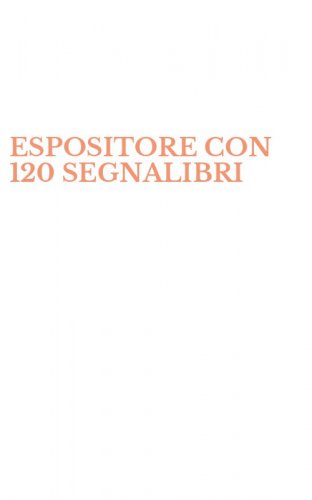 ESPOSITORE CON 120 SEGNALIBRI
