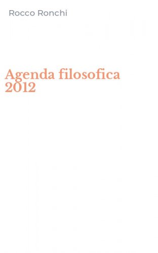 Agenda filosofica 2012