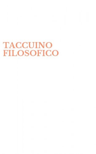 TACCUINO FILOSOFICO