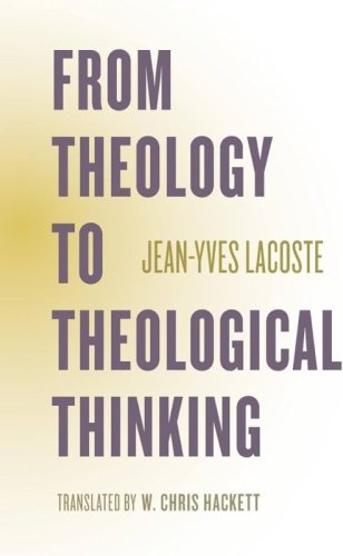 FROM THELOGY TO THEOLOGICAL THINKING