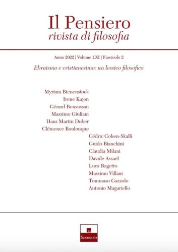 pensiero. Rivista di filosofia