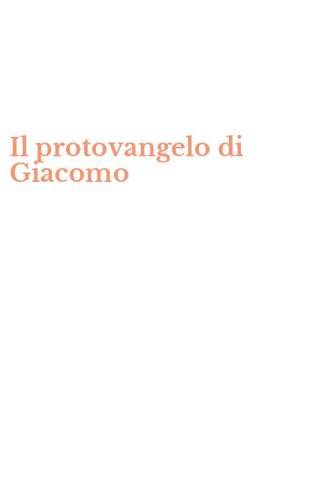 Il protovangelo di Giacomo