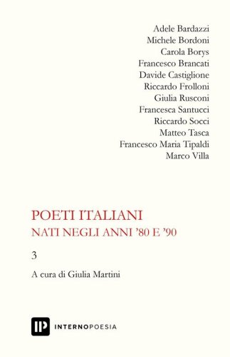 Poeti italiani nati negli anni '80 e '90