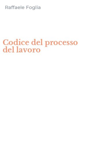 Codice del processo del lavoro