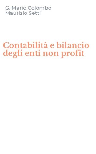Contabilit&agrave; e bilancio degli enti non profit