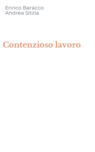 Contenzioso lavoro