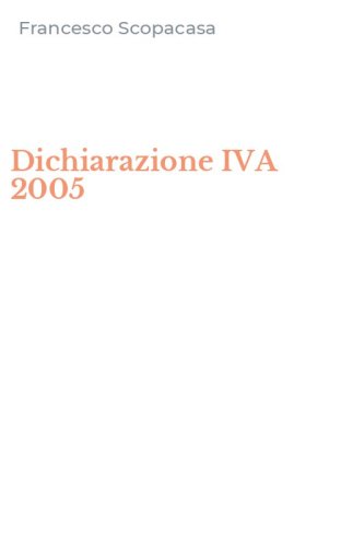 Dichiarazione IVA 2005