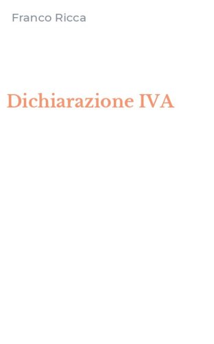 Dichiarazione IVA