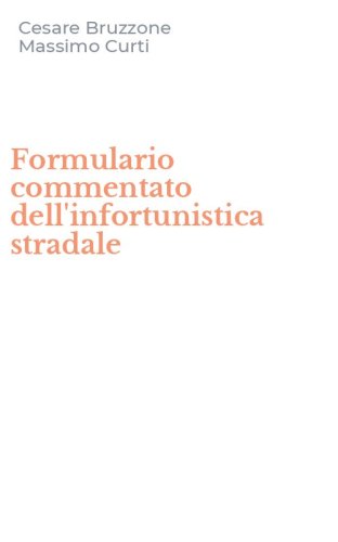 Formulario commentato dell'infortunistica stradale