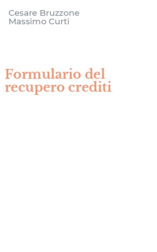 Formulario del recupero crediti