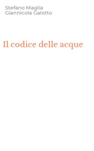 Il codice delle acque