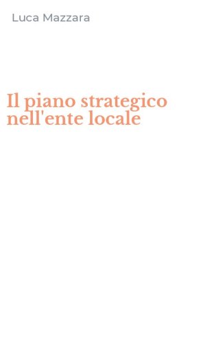 Il piano strategico nell'ente locale