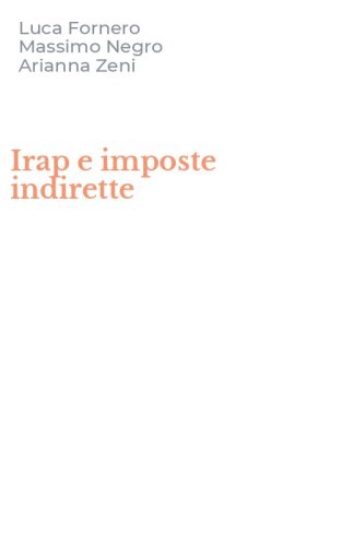 Irap e imposte indirette