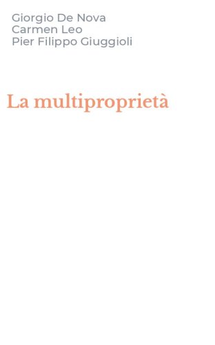 La multipropriet&agrave;